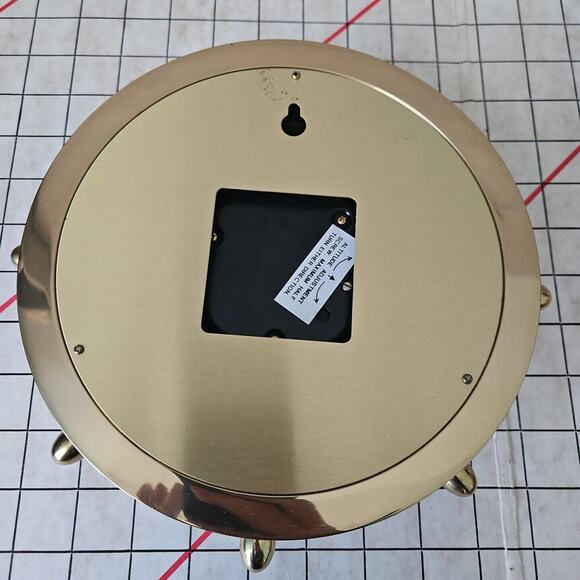 Bey Berk Brass SB402 Boat Ship Wheel Barometer Porthole Glass Nautical 9" Decor - Picture 9 of 16